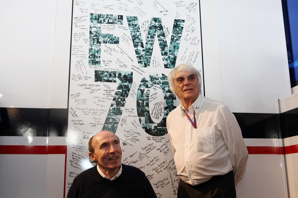F1 | Ecclestone ricorda Frank Williams: “Amava la Formula 1 più di ogni altra cosa”