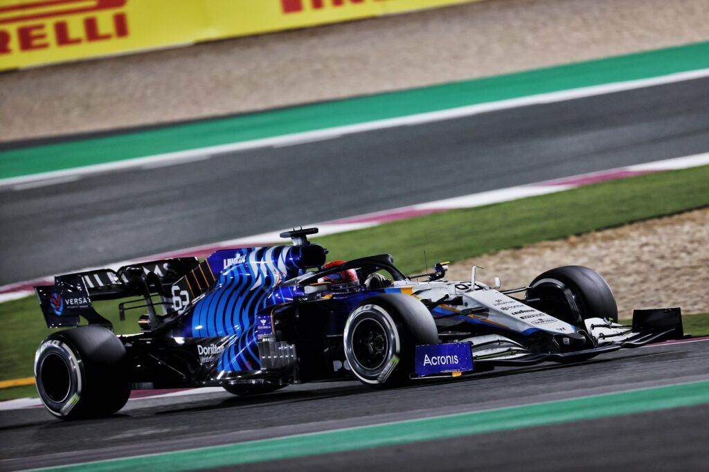 F1 | Williams, foratura per Russell e Latifi negli ultimi giri in Qatar