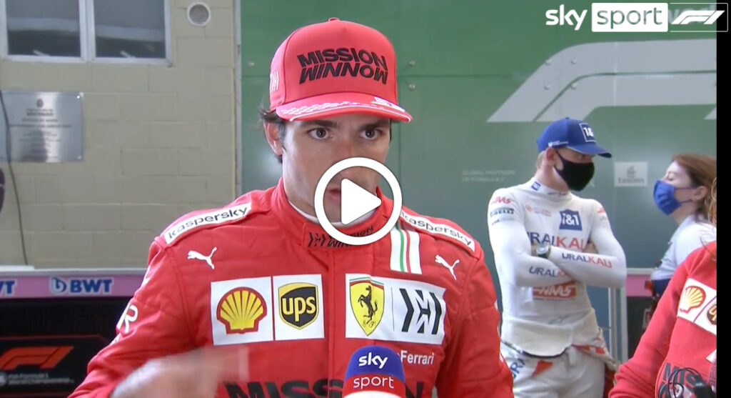 F1 | Sainz deluso al termine del GP del Brasile: “Sono partito male” [VIDEO]