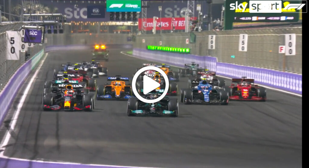 F1 | GP Arabia Saudita, gli highlights della gara a Jeddah [VIDEO]