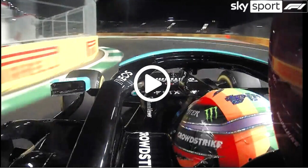 Formula 1 | Hamilton davanti a tutti in Arabia Saudita: il giro della pole position [VIDEO]
