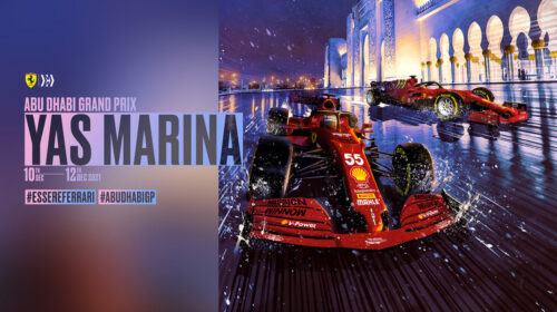 Formula 1 | Ferrari, la locandina per il GP di Abu Dhabi
