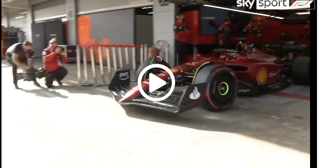 Formula 1 | Ferrari, Sainz completa 64 tornate nella seconda mattinata di test a Barcellona [VIDEO]