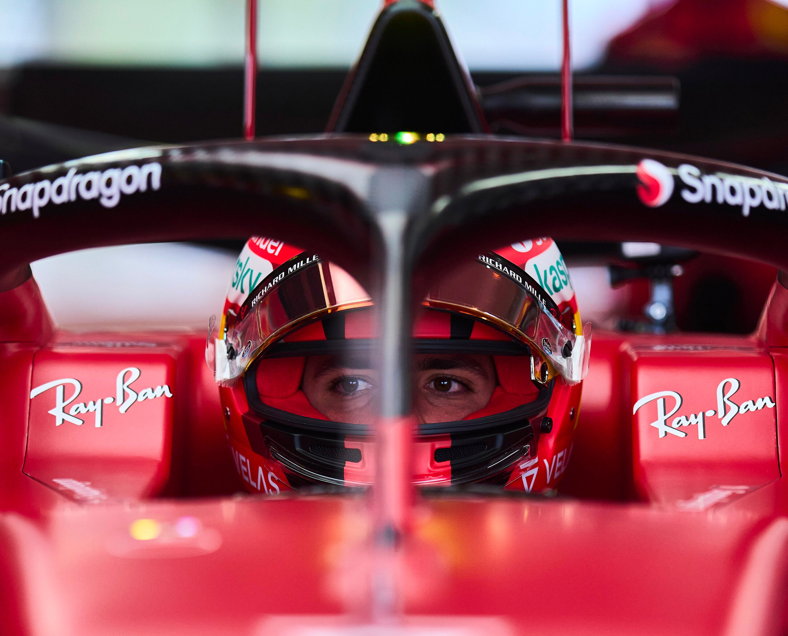 Ferrari drivers Sainz and Leclerc shake down new F1-75 car at Fiorano