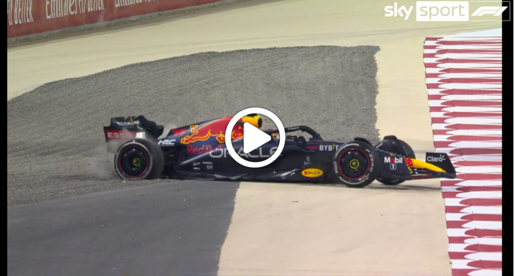 F1 | Test Bahrain, l’errore di Sergio Perez al termine della prima giornata a Sakhir [VIDEO]