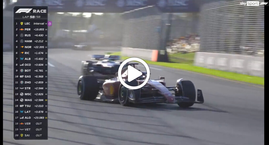 Formula 1 | Leclerc vince in Australia e allunga in classifica: l’ultimo giro della gara [VIDEO]