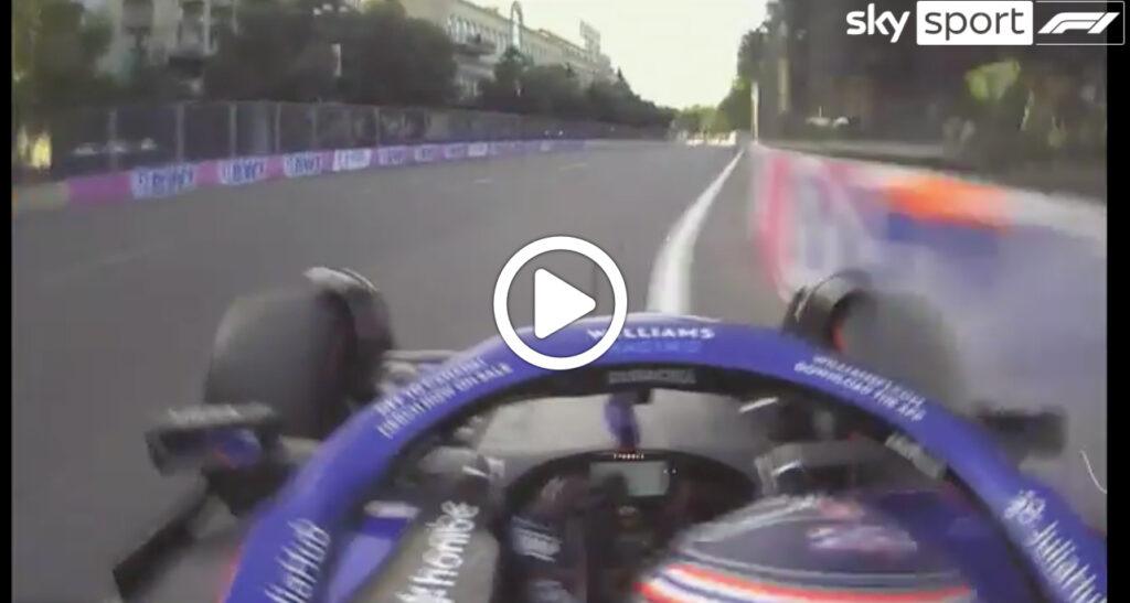 F1 | Albon colpisce il muretto nelle FP2 di Baku: l’analisi di Matteo Bobbi [VIDEO]
