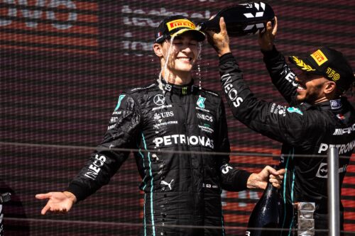 F1 | Mercedes, Russell: “Nos acercamos al ritmo de carrera de los líderes”