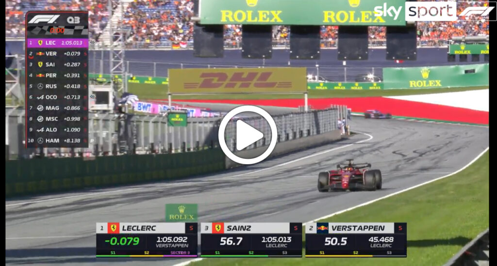 Formula 1 | GP Austria, gli highlights della qualifica [VIDEO]