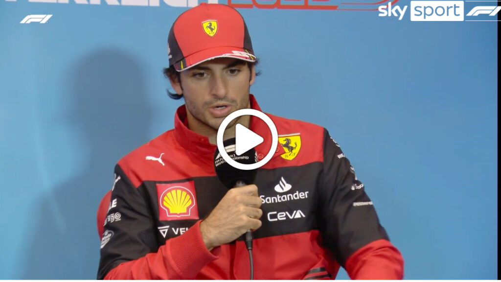 Formula 1 | Sainz: “Ora ho fame, voglio vincere ancora” [VIDEO]