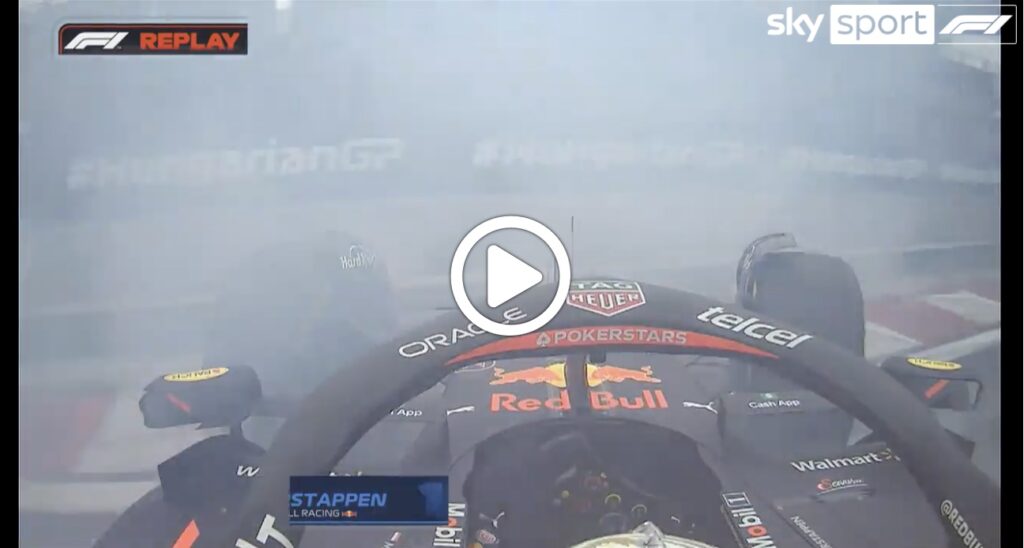 F1 | Verstappen sbaglia ma vince comunque il GP d’Ungheria [VIDEO]