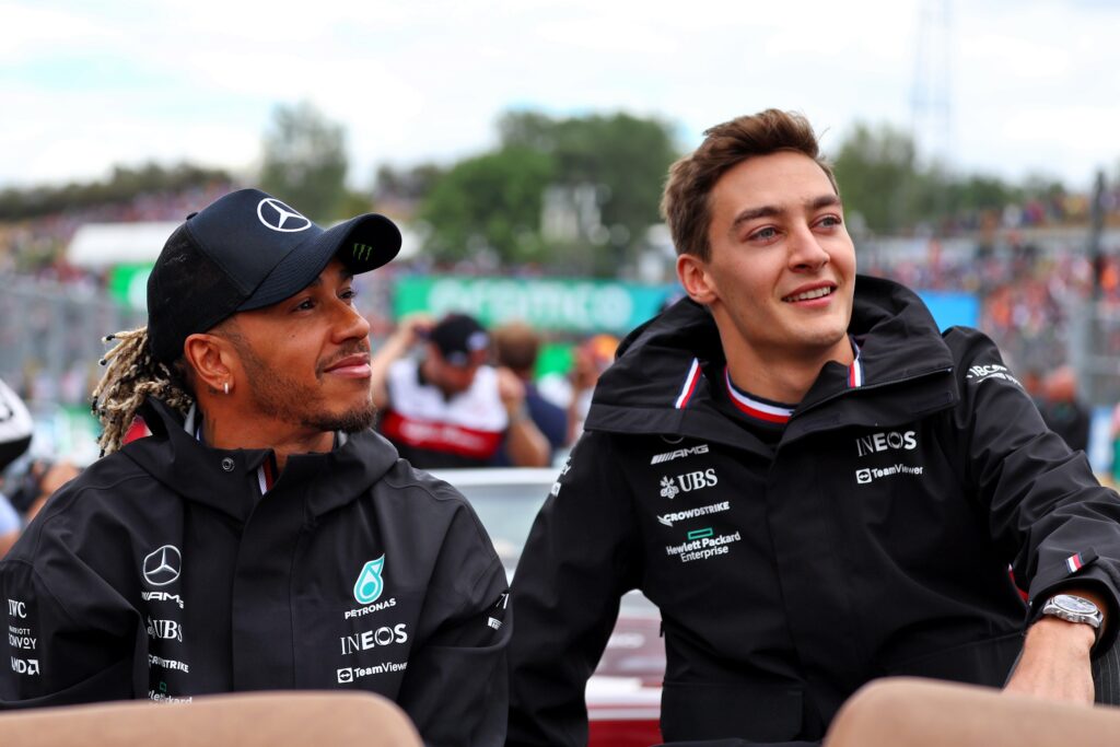 Formula 1 | Mercedes, Russell: “Sono fortunato ad avere Lewis come compagno di squadra”