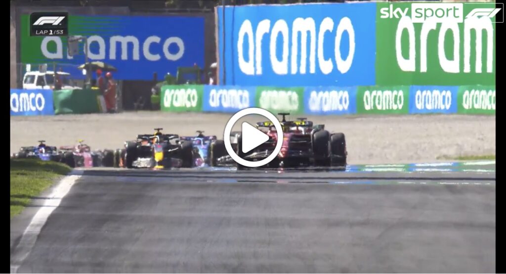 F1 | GP Italia, la partenza e il primo giro a Monza [VIDEO]
