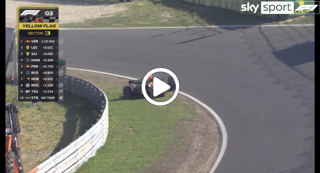 Formule 1 | Perez, l'erreur de fin de Q3 à Zandvoort [VIDEO]