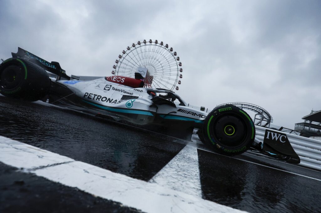 Formula 1 | Mercedes, Russell: “Un buon apprendimento sul bagnato”