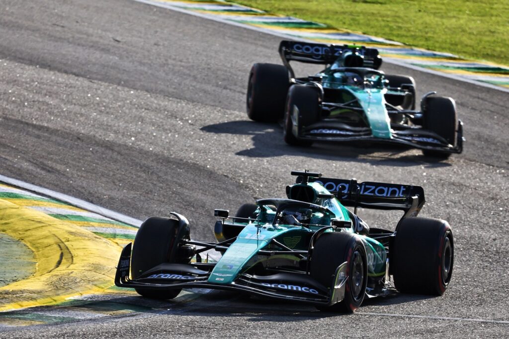 F1 | Aston Martin, Stroll manda Vettel vicino al muro nella Sprint in Brasile