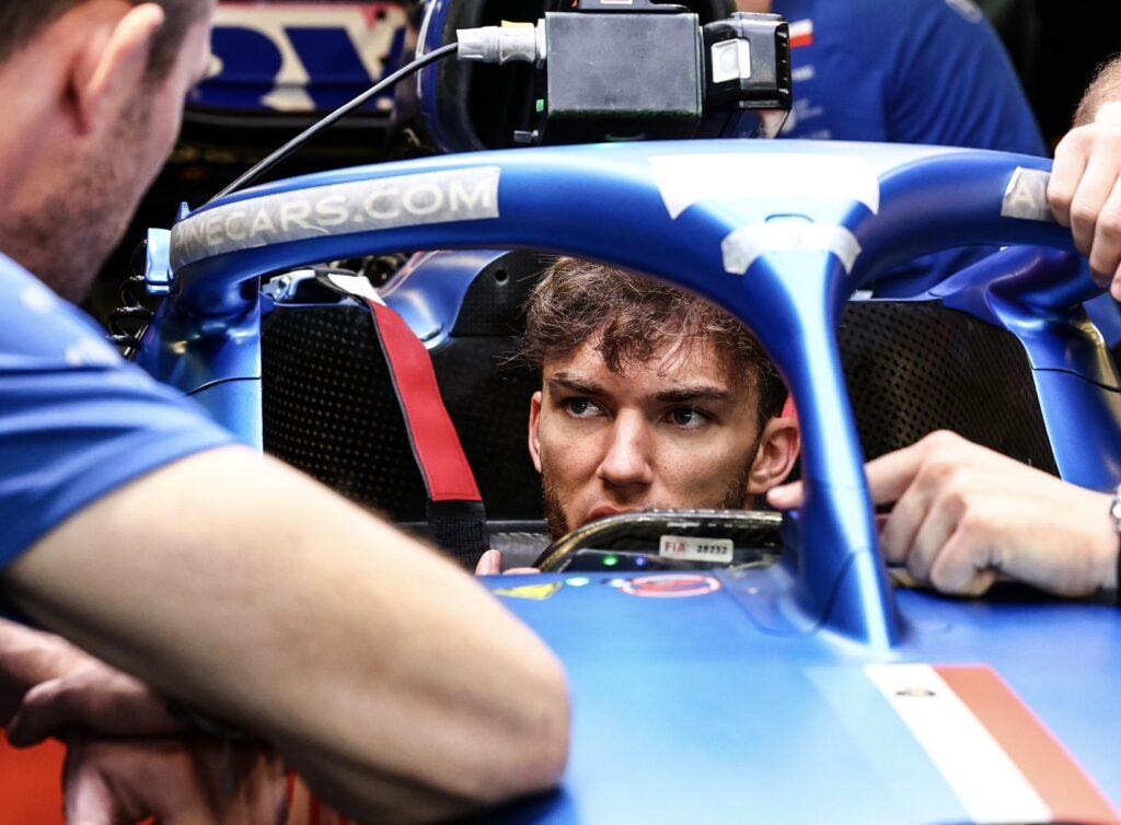 Formula 1 | Alpine, seat test for Pierre Gasly on the A522 [VIDEO and PHOTOS]