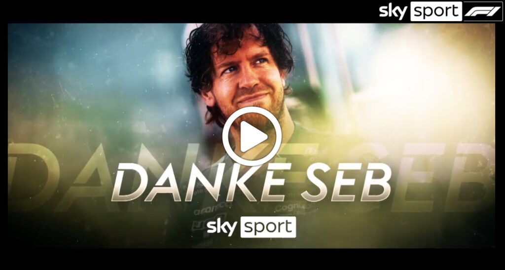 Formula 1 | “Danke Seb”: Sky Sport's salute to Sebastian Vettel [VIDEO]
