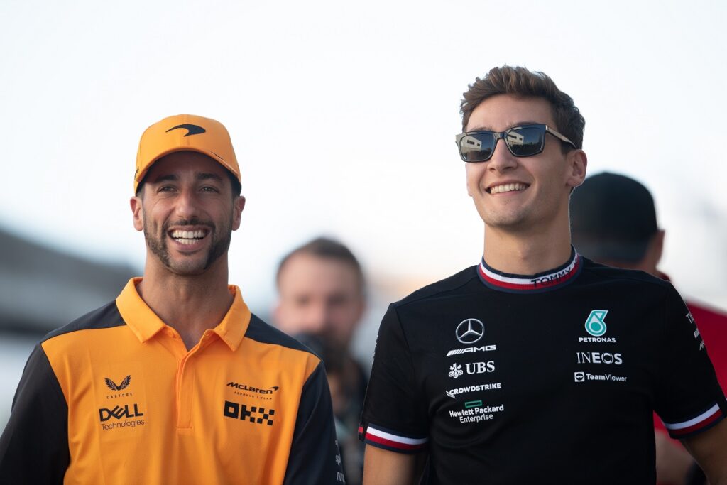 F1 | Russell sull’ipotesi Ricciardo pilota di riserva Mercedes: “Sarebbe interessante”