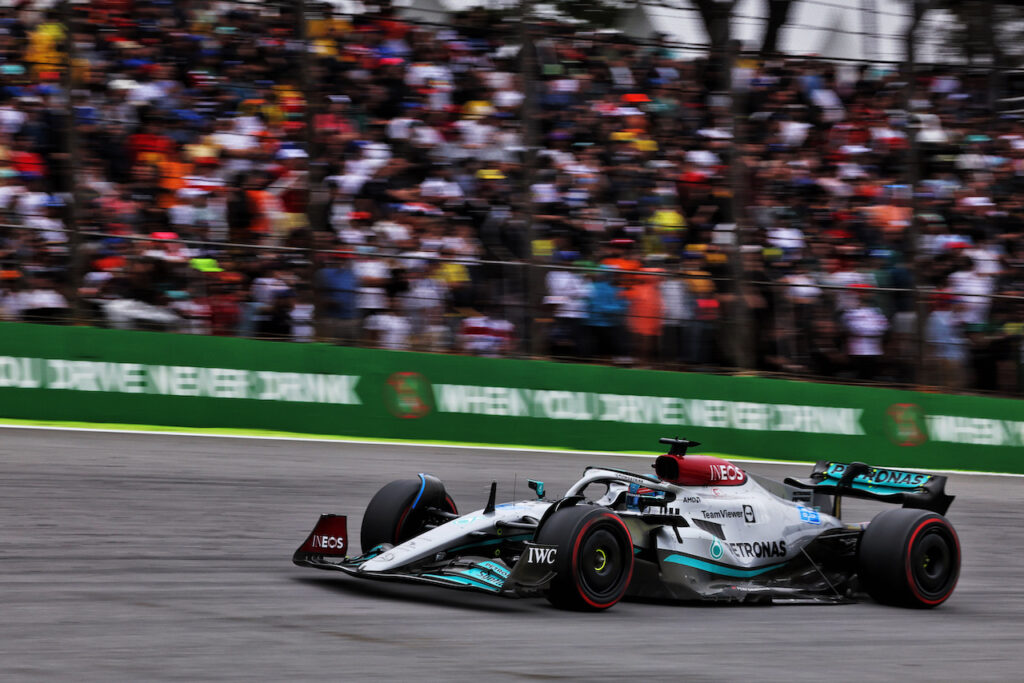F1 | Mercedes, Russell: “Gli ultimi 10 giri del Brasile più difficili dei 60 precedenti”