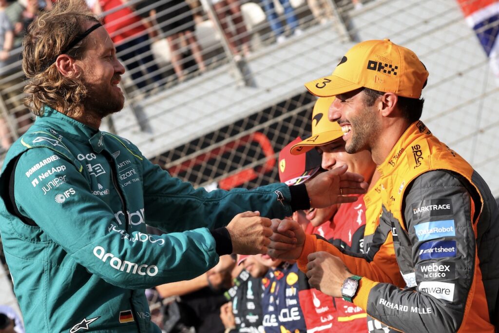 F1 | Ricciardo: “Vettel è un vero amico, mi è sempre stato vicino”