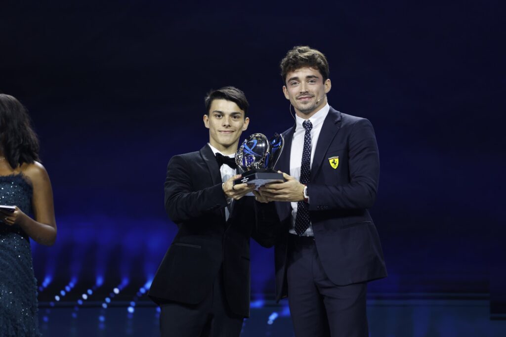 F1 | Leclerc al Galà FIA: “L’anno prossimo voglio tornare per la coppa del Campione del Mondo”