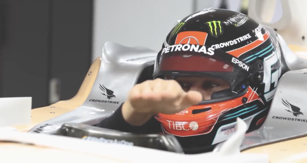 Formula 1 | Mercedes, prova sedile per George Russell sulla W14 [VIDEO]
