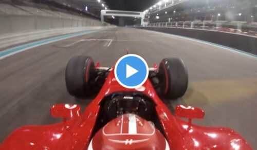 Formel 1 | Ferrari und Leclerc auf der Strecke in Abu Dhabi mit dem F2003-GA [VIDEO]