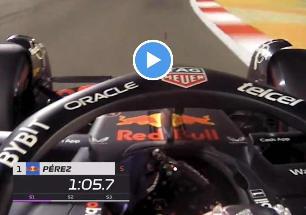 F1 | Perez ottiene il crono più veloce nella tre giorni di test in Bahrain [VIDEO ONBOARD]