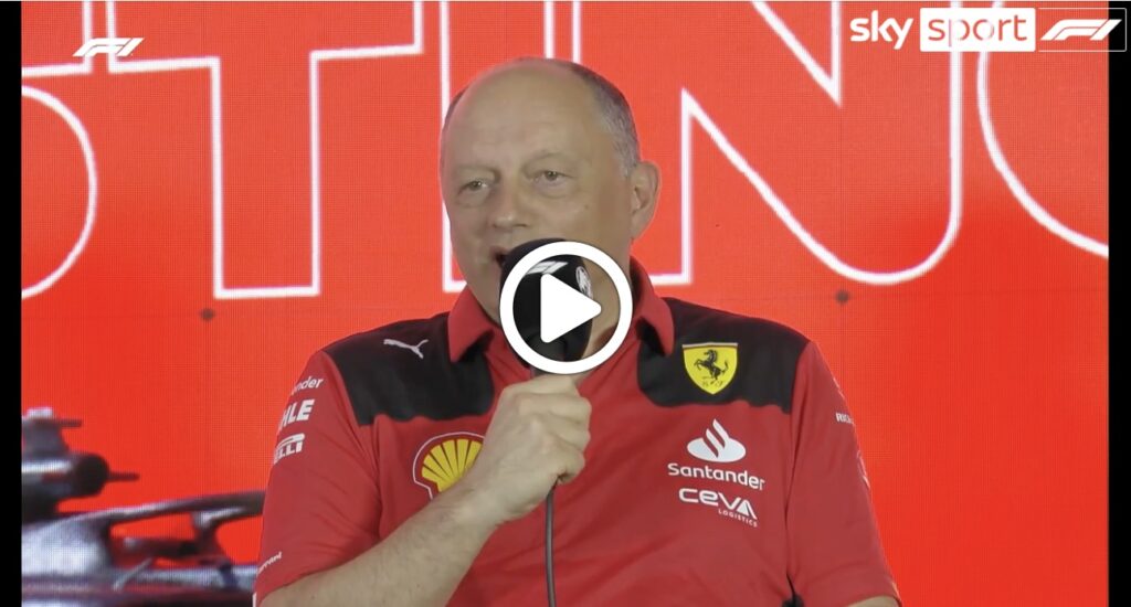 Formula 1 | Ferrari, Vasseur predica calma: “Siamo in una fase sperimentale” [VIDEO]