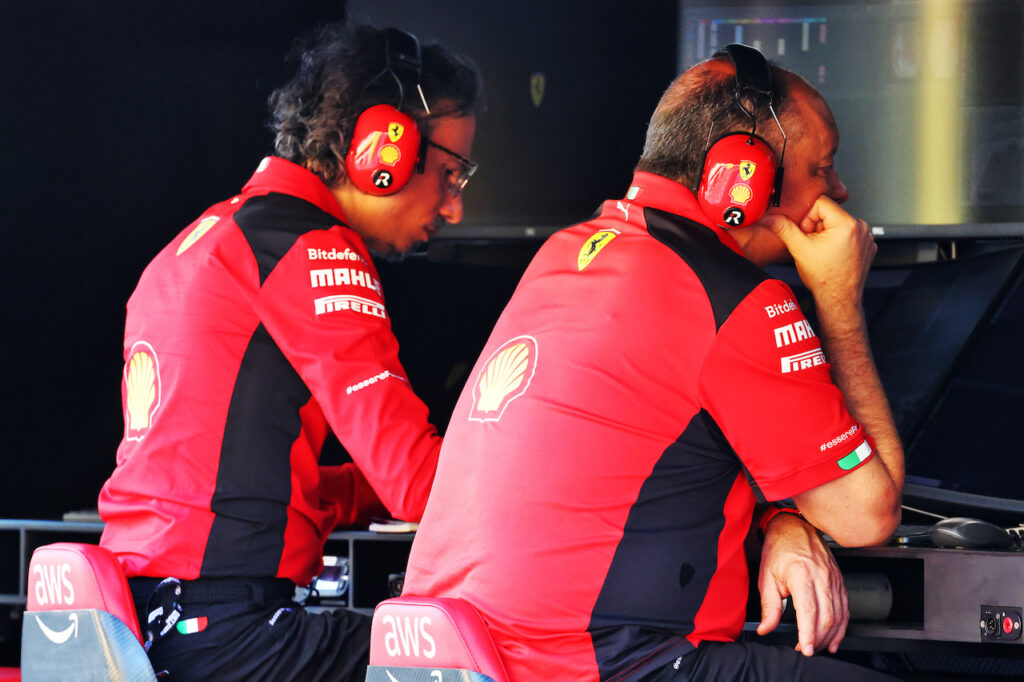 F1 | Vasseur spiega l’avvicendamento tra Jain e Rueda al muretto box della Ferrari
