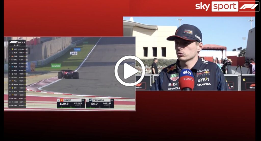 Formula 1 | Verstappen: “La RB19 è una vettura che si esprime al meglio sul passo gara” [VIDEO]