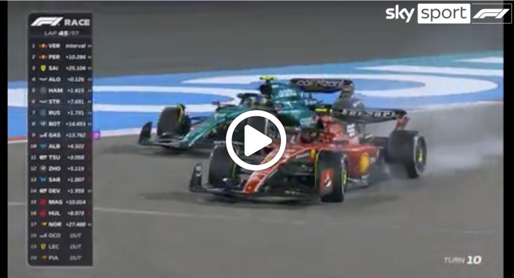 Formula 1 | GP Bahrain, la battaglia Alonso-Sainz per il terzo gradino del podio [VIDEO]