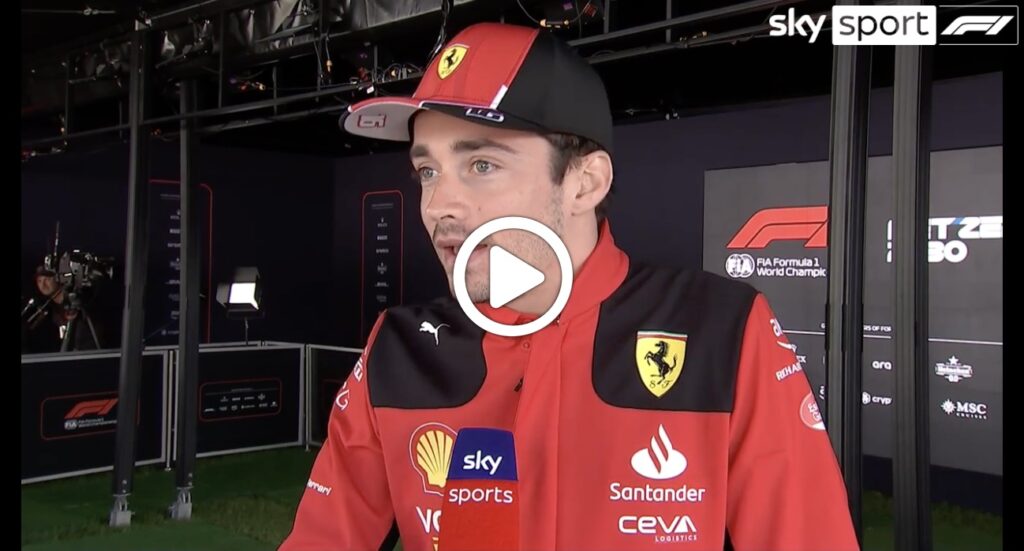 Formula 1 | Leclerc: “Punto al titolo, il mio obiettivo non cambia” [VIDEO]