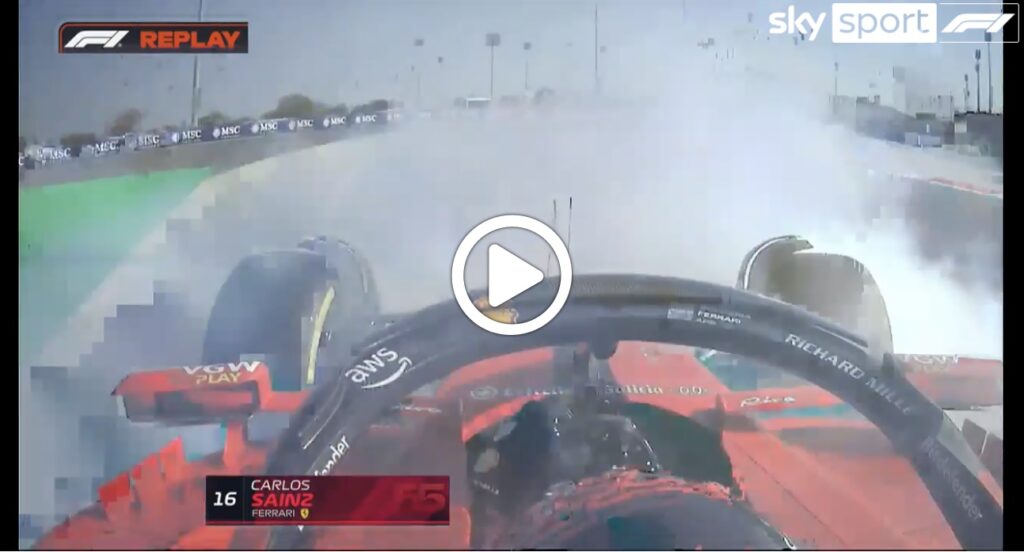 F1 | Sainz in testacoda nelle prime libere in Bahrain [VIDEO]