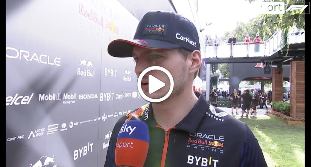 Formula 1 | Verstappen: “Siamo competitivi, ma dobbiamo continuare a lavorare” [VIDEO]