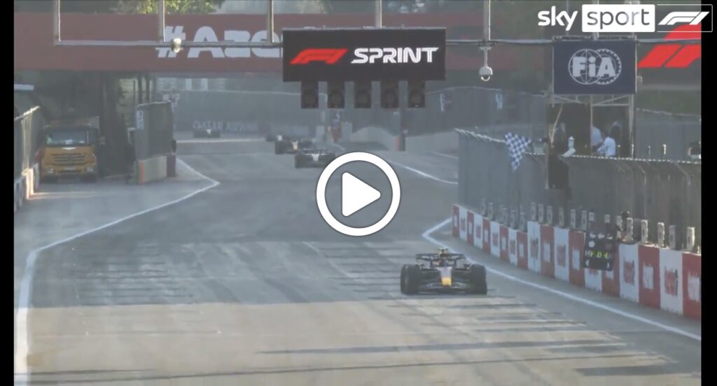 Formula 1 | GP Azerbaijan, l’ultimo giro della Sprint: vince Perez in solitaria [VIDEO]