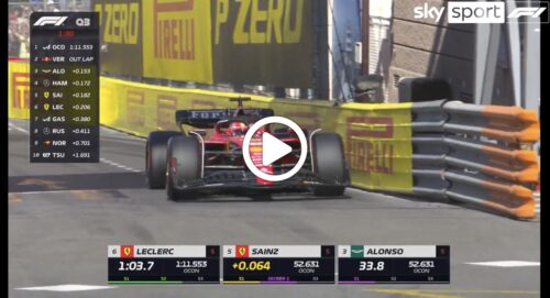 F1 | GP Monaco, l’analisi di Matteo Bobbi sulla gara di Sainz e Leclerc a Monte Carlo [VIDEO]