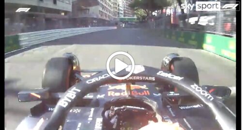 F1 | GP Monaco, masterclass di Verstappen nel Principato: il giro della pole position [VIDEO]