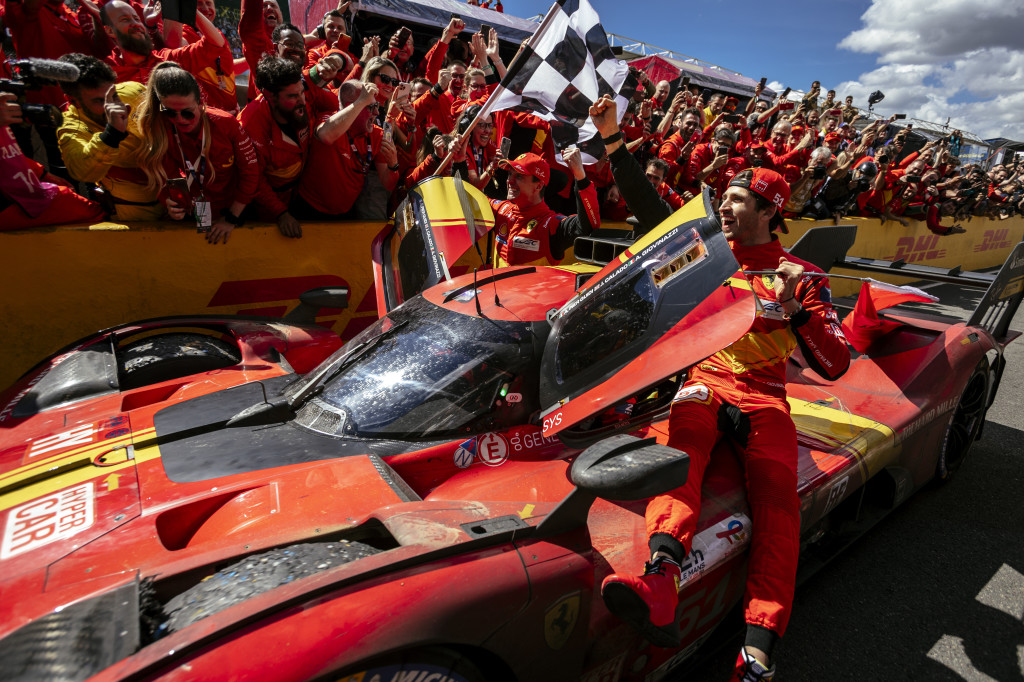 WEC | Giovinazzi enjoys the victory in the 24 Hours of Le Mans: “Thanks to Ferrari who made all this possible”