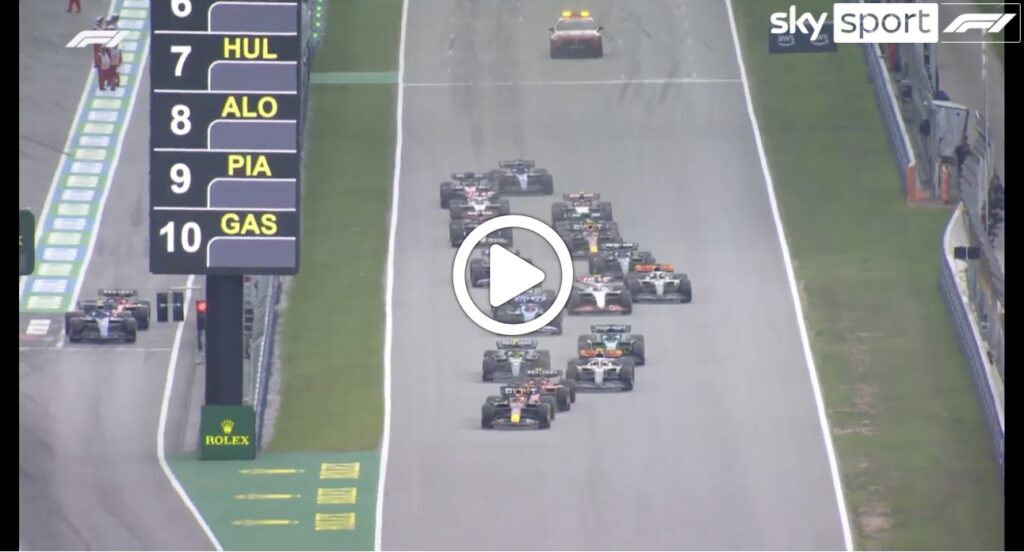F1 | GP Spagna, la partenza e il primo giro della gara a Barcellona [VIDEO]