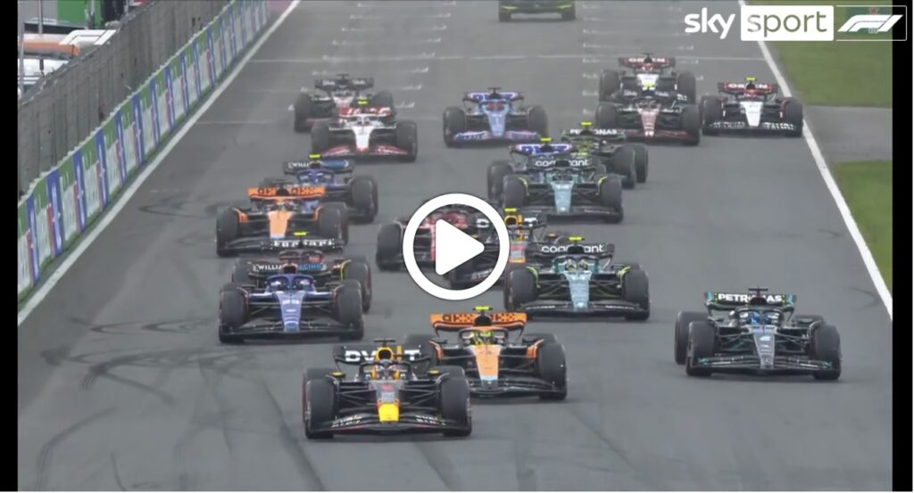 F1 | GP Olanda, la partenza e il primo giro a Zandvoort [VIDEO]
