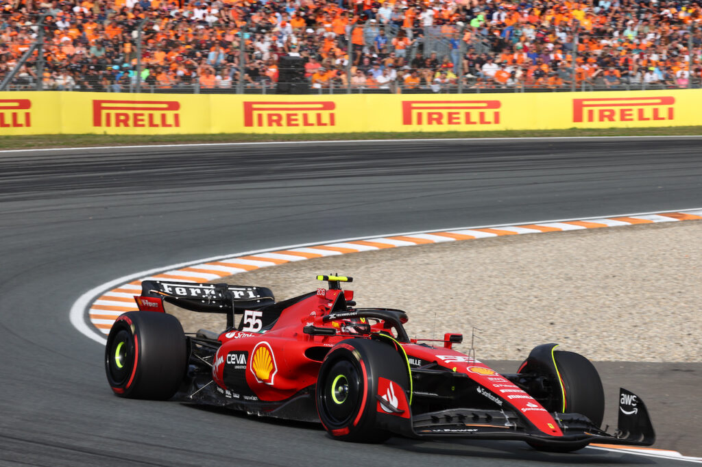 Formula 1 | Ferrari, Sainz teme che la SF-23 non si adatti bene alla pista di Zandvoort
