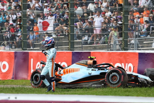 F1 | Williams et Sargeant heurtent le mur lors des qualifications de Suzuka