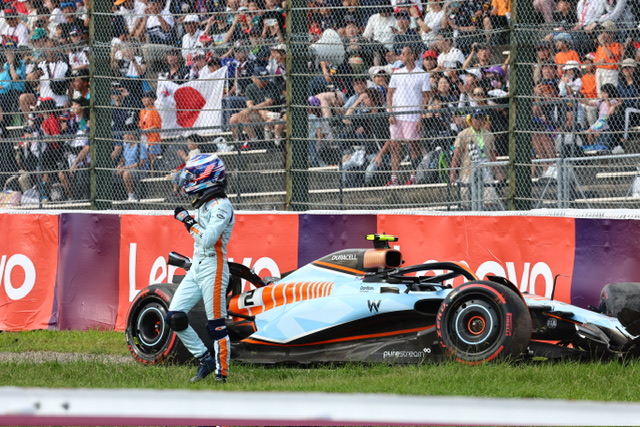 F1 | Williams, Sargeant a muro nelle qualifiche di Suzuka
