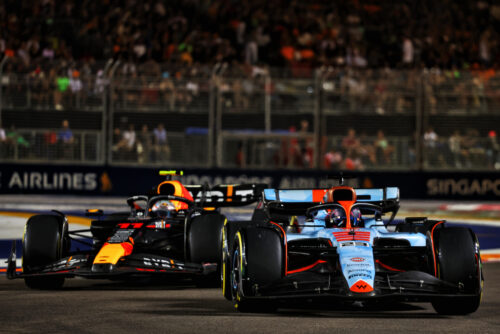 F1 | Williams et Albon hors des points après un contact avec Perez