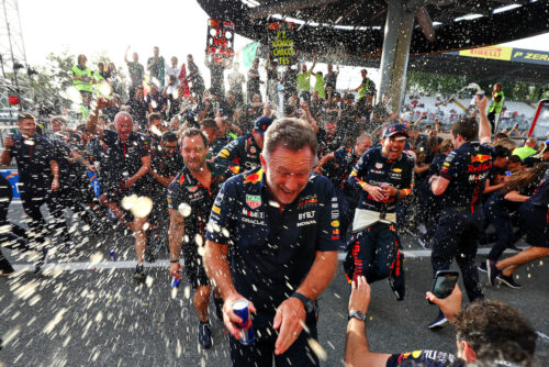 F1 | Red Bull, Horner célèbre le doublé et le nouveau record de Verstappen