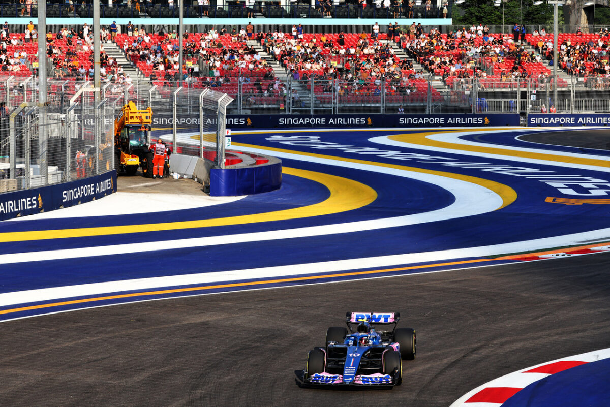 diretta prove libere 2 gp singapore