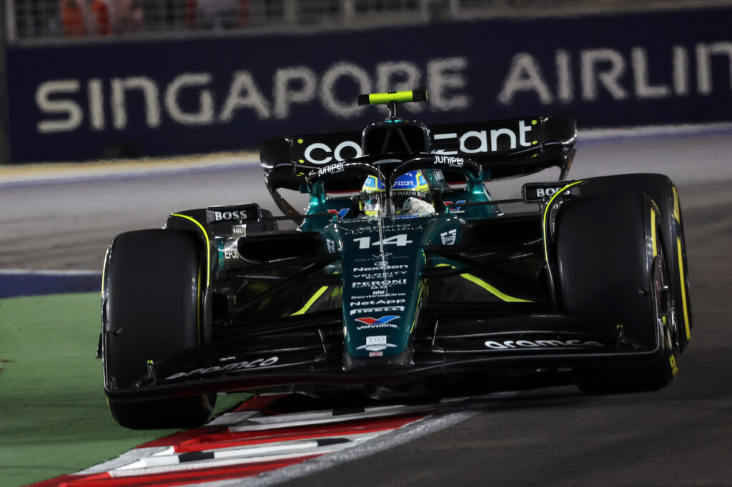 F1 | Aston Martin, Alonso consapevole di aver ottenuto il massimo nelle qualifiche di Singapore