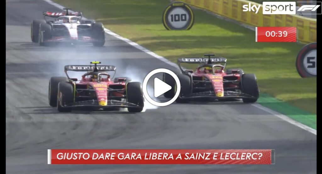F1 | Ferrari, duello Sainz-Leclerc a Monza: giusto dare luce verde ai piloti sulla battaglia [VIDEO]